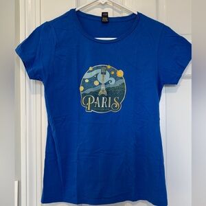 Anvil Lightweight Blue T-Shirt